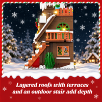 Thumbnail for ChristmasHome – Festivo y creativo – Kit de construcción de una casita navideña