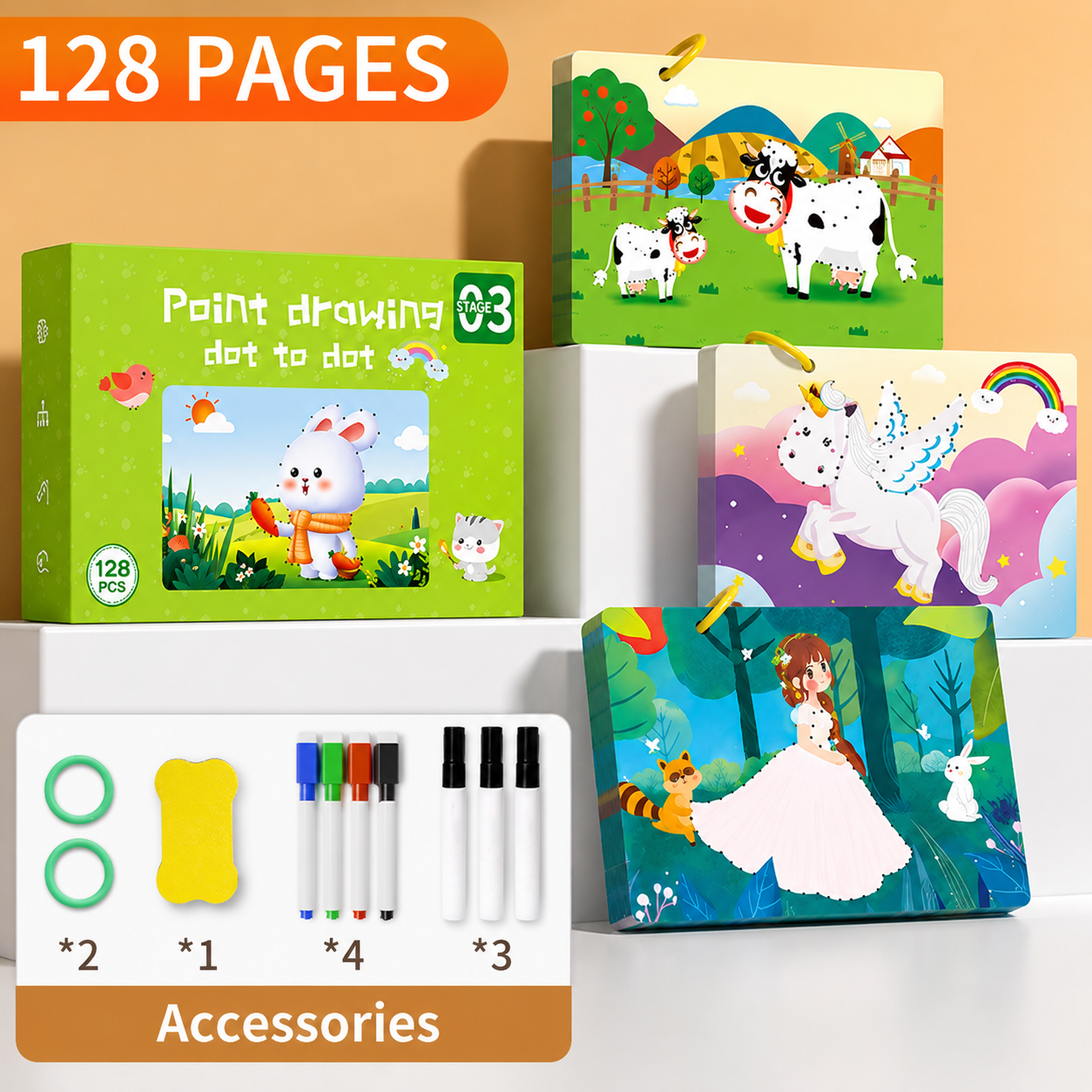 Line Book™ | Primera iniciación a la escritura - Cuaderno de ejercicios para niños