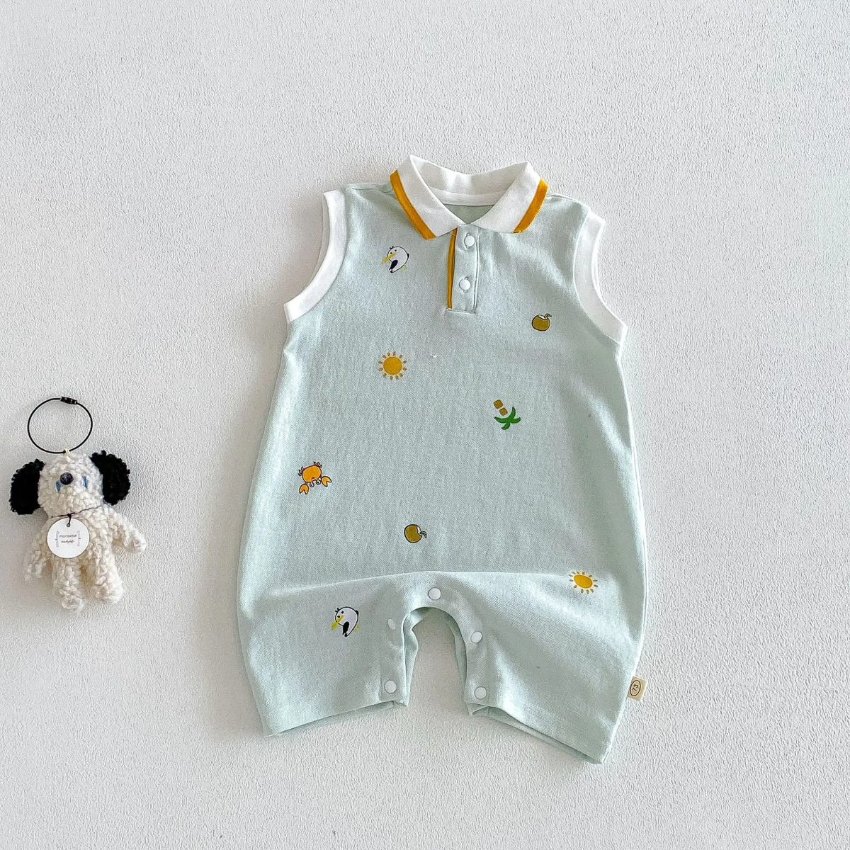 SunnyBaby – Cómodo y adorable: body tipo polo para bebés