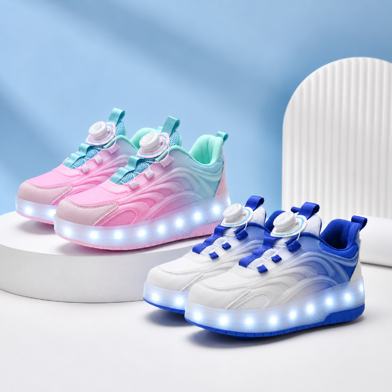 Light-Up Skate Shoes – LED y cómodas: zapatillas con luces LED