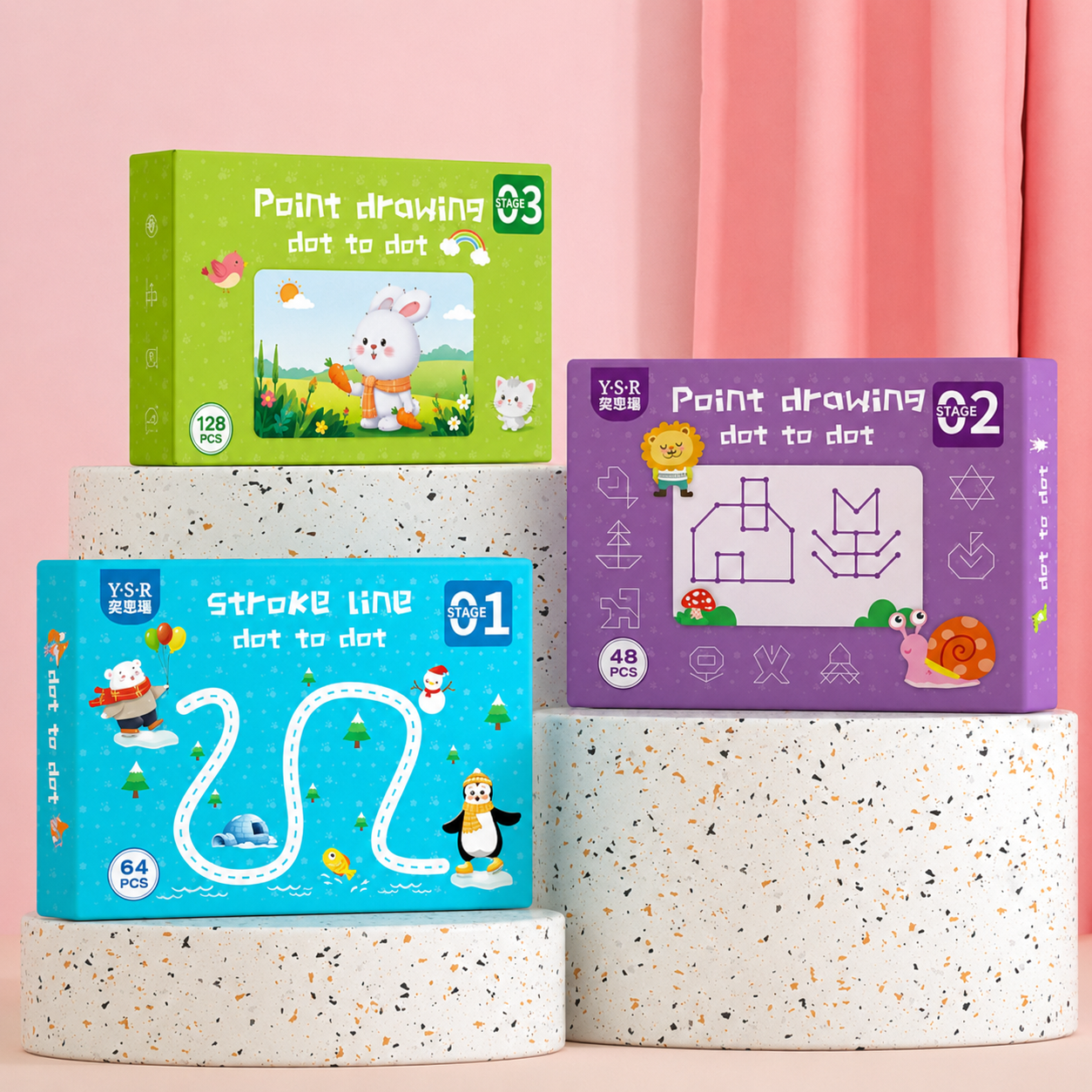 Line Book™ | Primera iniciación a la escritura - Cuaderno de ejercicios para niños