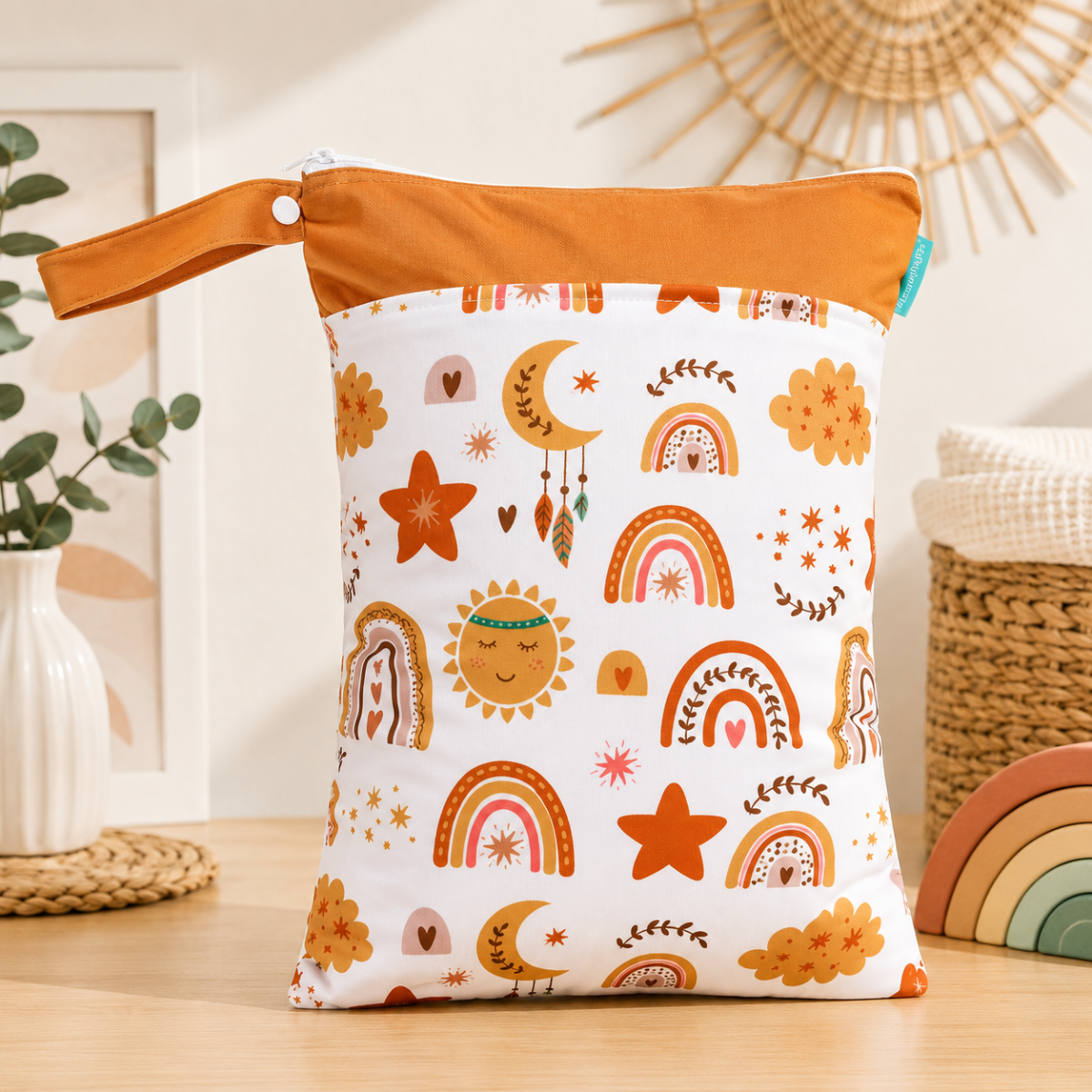 LittleBloom – Siempre seco y fresco: bolsa impermeable reutilizable para pañales