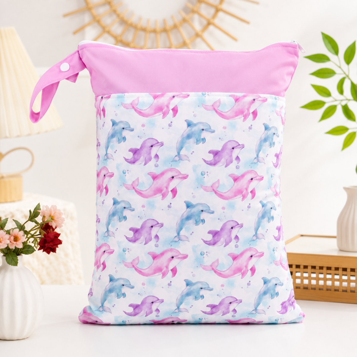 LittleBloom – Siempre seco y fresco: bolsa impermeable reutilizable para pañales