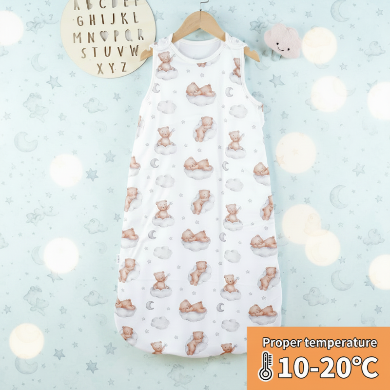 LittleDreams – Suave y transpirable – Saco de dormir para bebé sin mangas