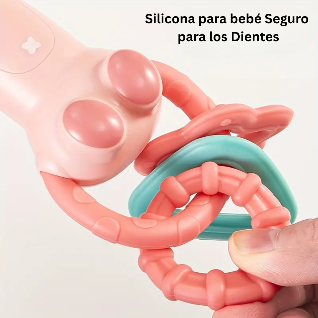 TinyZintuig – Seguro e instructivo - Sonajero para el desarrollo sensorial del bebé