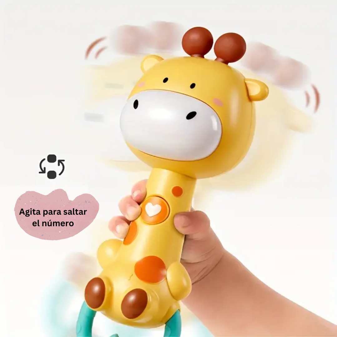 TinyZintuig – Seguro e instructivo - Sonajero para el desarrollo sensorial del bebé