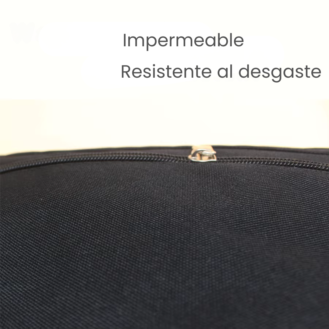 ToddlerOrganizer – Repelente al agua y espacioso: organizador para cochecitos con portabotellas