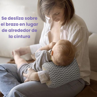 Thumbnail for MamáEase – Ergonómico y suave: cojín de lactancia para bebés