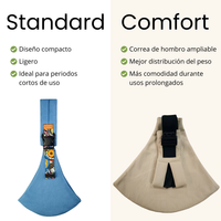 Thumbnail for Baby Sling Carrier™ - Portabebés ajustable - Portabebés de cadera