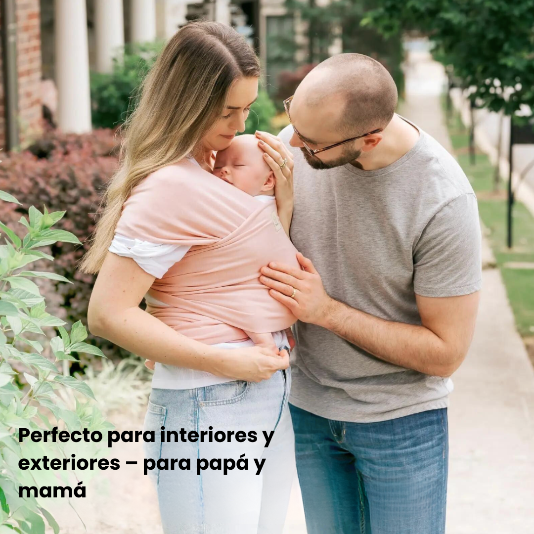 ComfortCarry – Cómodo para la espalda: portabebés ergonómico
