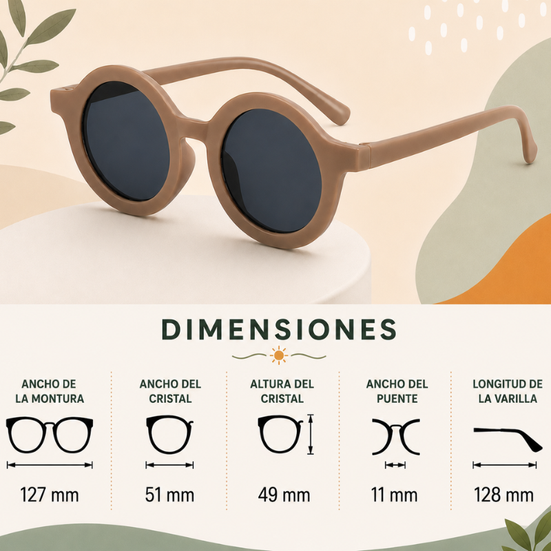 Kids Sunglasses Set – Protección UV y diversión: gafas de sol para niños