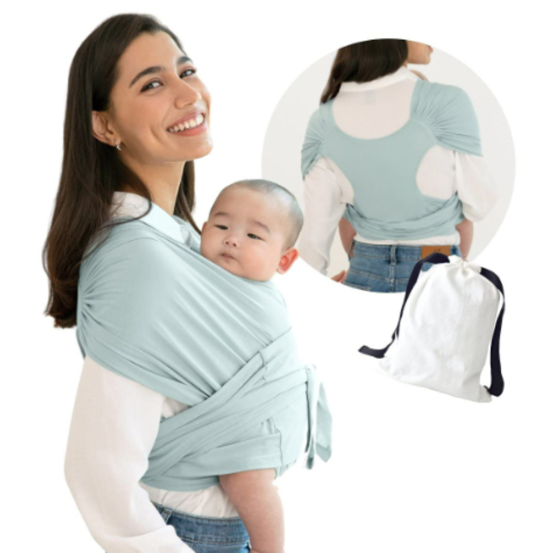SoftNest - Cómodo, transpirable y seguro: portabebés ergonómico