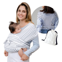 Thumbnail for SoftNest - Cómodo, transpirable y seguro: portabebés ergonómico