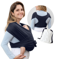 Thumbnail for SoftNest - Cómodo, transpirable y seguro: portabebés ergonómico
