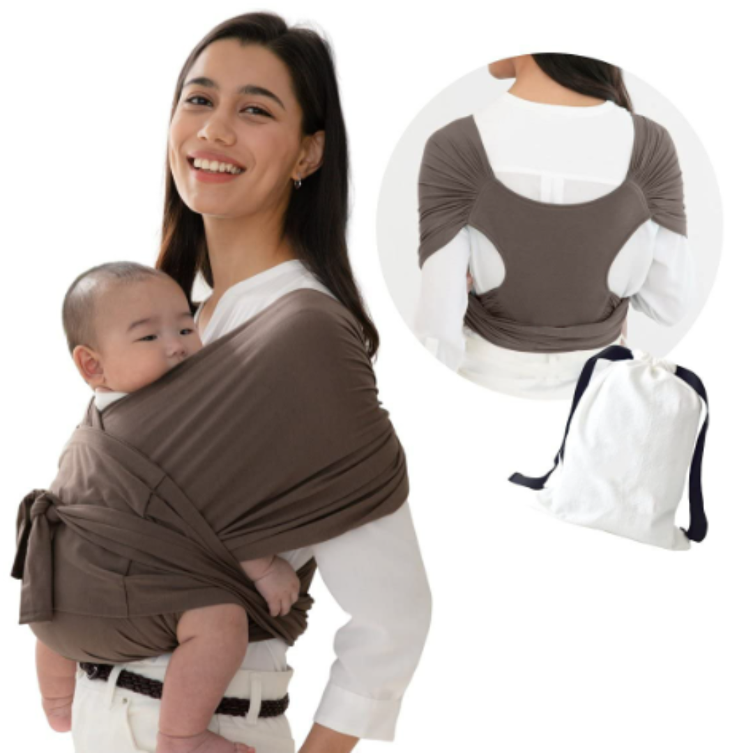 SoftNest - Cómodo, transpirable y seguro: portabebés ergonómico