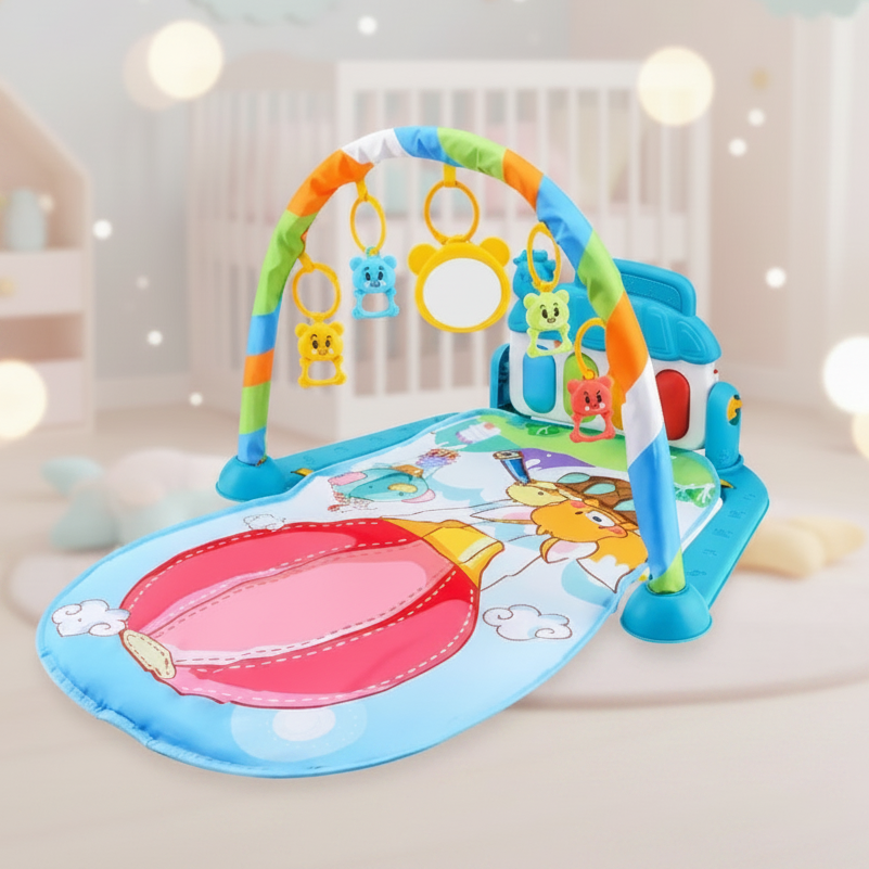 Musical Baby Play Gym – Colorido y educativo – Alfombra de gimnasia para bebés