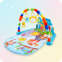 Thumbnail for Musical Baby Play Gym – Colorido y educativo – Alfombra de gimnasia para bebés