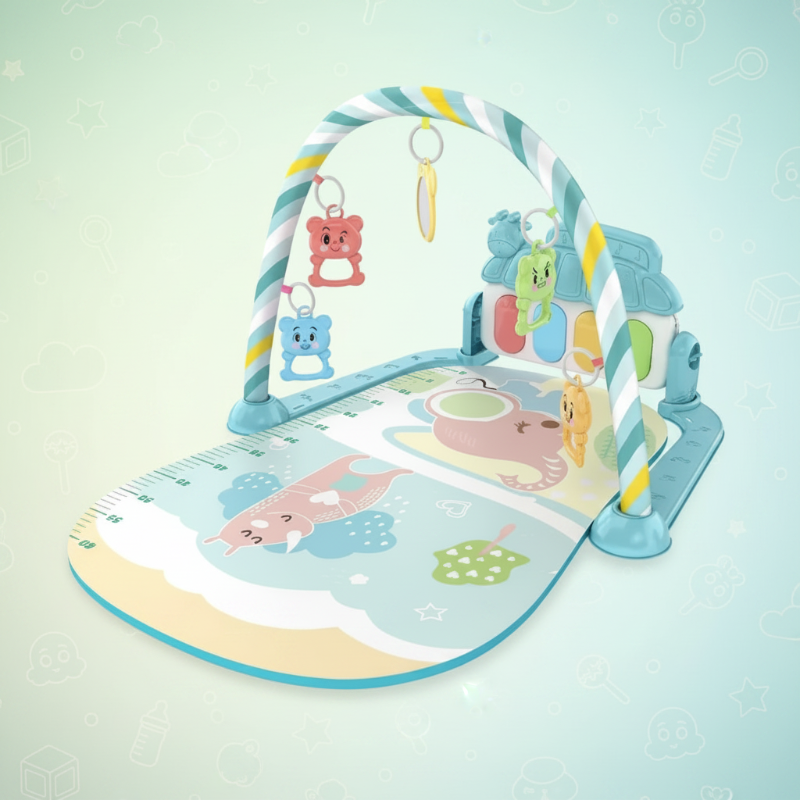 Musical Baby Play Gym – Colorido y educativo – Alfombra de gimnasia para bebés