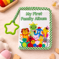 Thumbnail for Baby Photo Album – Suave y nostálgico – Álbum de fotos de tela