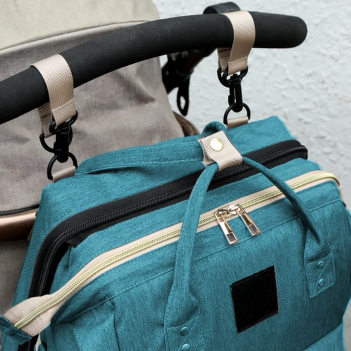 Nuvella Baby – Siempre preparado: bolso cambiador multifuncional con cama