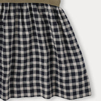 Thumbnail for Plaid Patchwork Dress – Moderno y ligero: vestido a cuadros