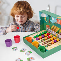 Thumbnail for EduFarm – Aprendizaje lúdico - Juego Montessori de contar y colorear para niños