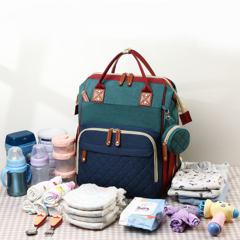 TravelNest – Siempre un lugar para descansar: bolso cambiador 2 en 1 con cuna para bebés