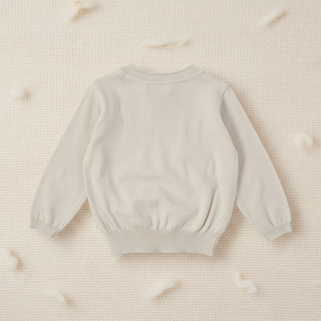Thin Cotton Pullover – Luz y comodidad – Jersey de punto para niños