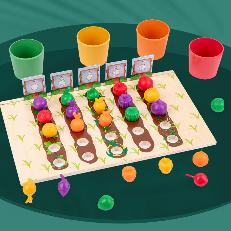EduFarm – Aprendizaje lúdico - Juego Montessori de contar y colorear para niños