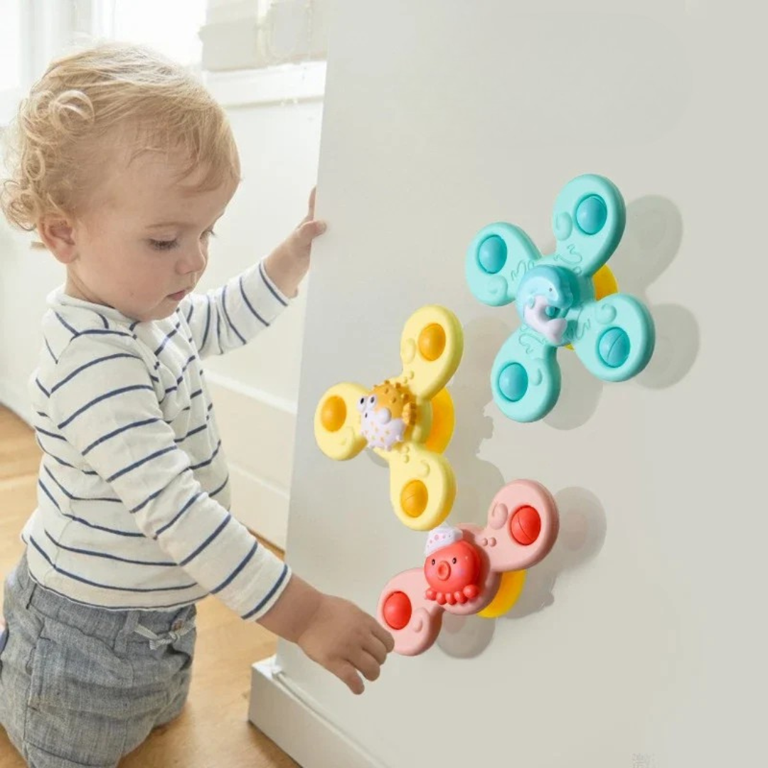 Ocean Spinner Set™ – Práctico para el baño y el coche – Hilanderos