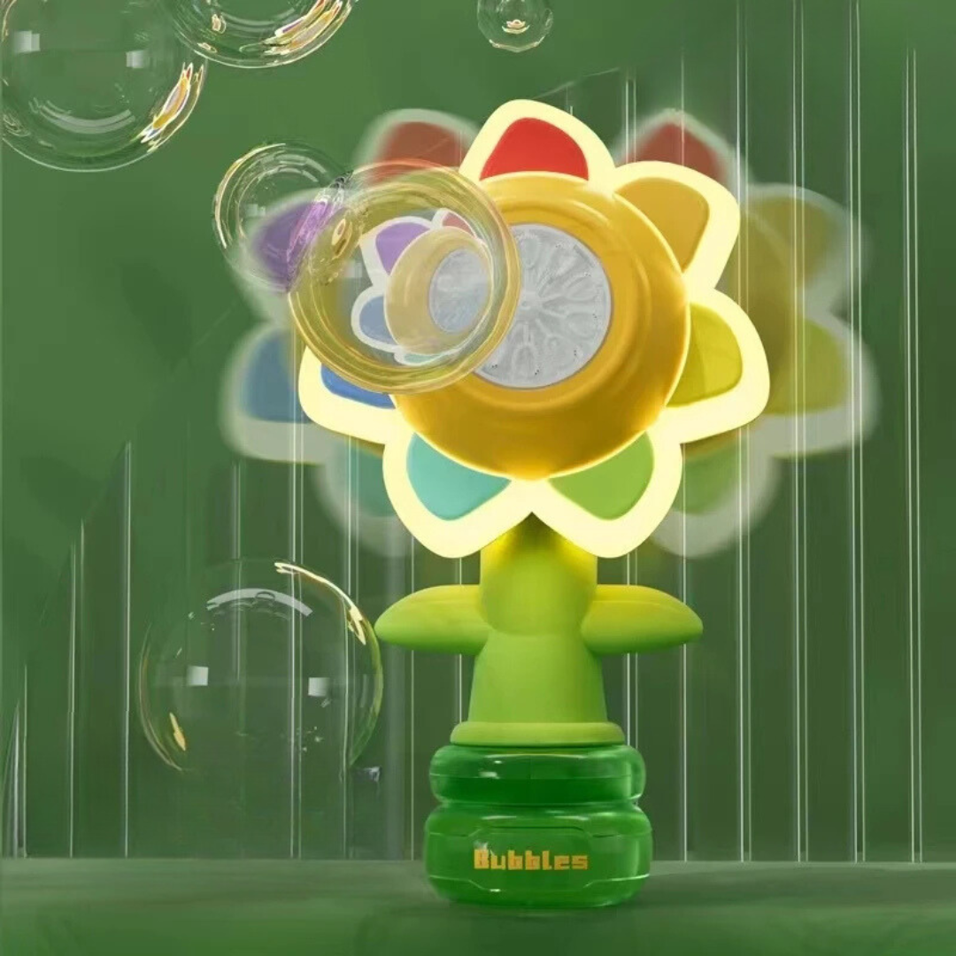 Bubble Flower Machine™ - Espectáculo de burbujas con flores mágicas - Flor: máquina de burbujas