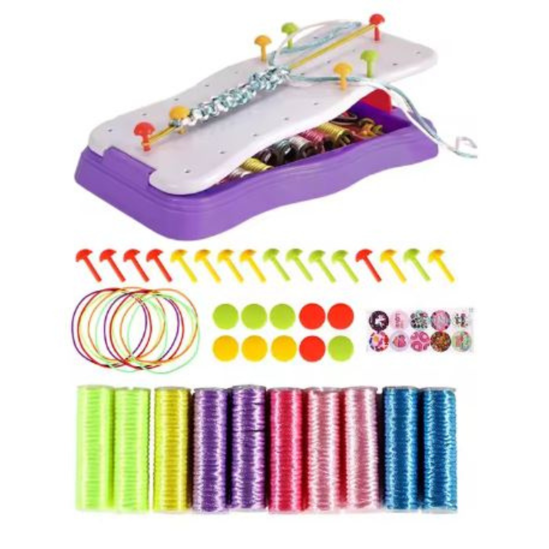 Craft Kids – Creatividad y aprendizaje: juego de pulseras de punto para niños