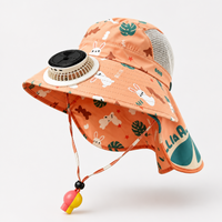 Thumbnail for HappyShade – Protección solar y refrigeración – Sombrero de verano para niños con ventilador