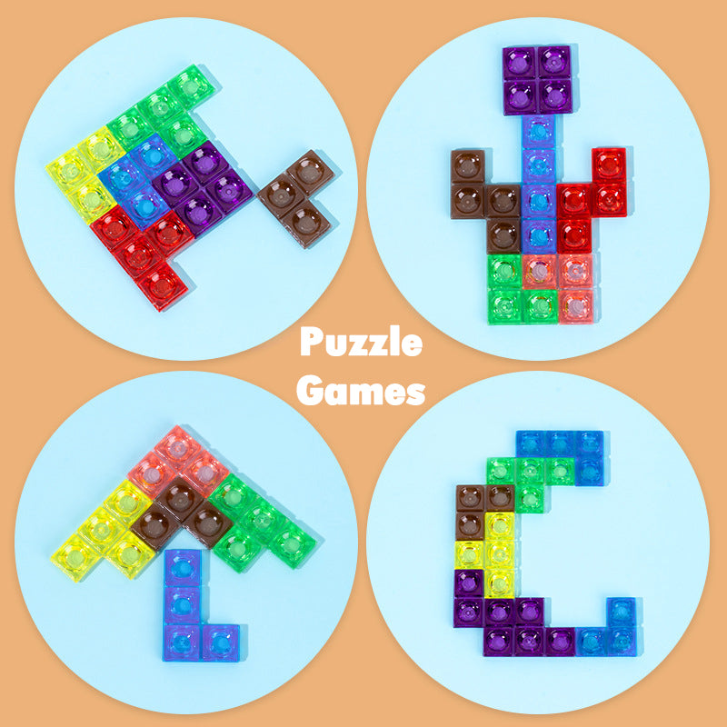 Woods™ | Tablero de rompecabezas Tetris en 3D