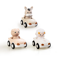 Thumbnail for AnimalRide – Divertido y adorable – Coches de animales de silicona (3 unidades)