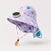 Thumbnail for HappyShade – Protección solar y refrigeración – Sombrero de verano para niños con ventilador