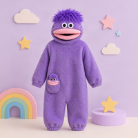 Thumbnail for LittleMonster – Cómodo y adorable: mono infantil con un divertido diseño de monstruo