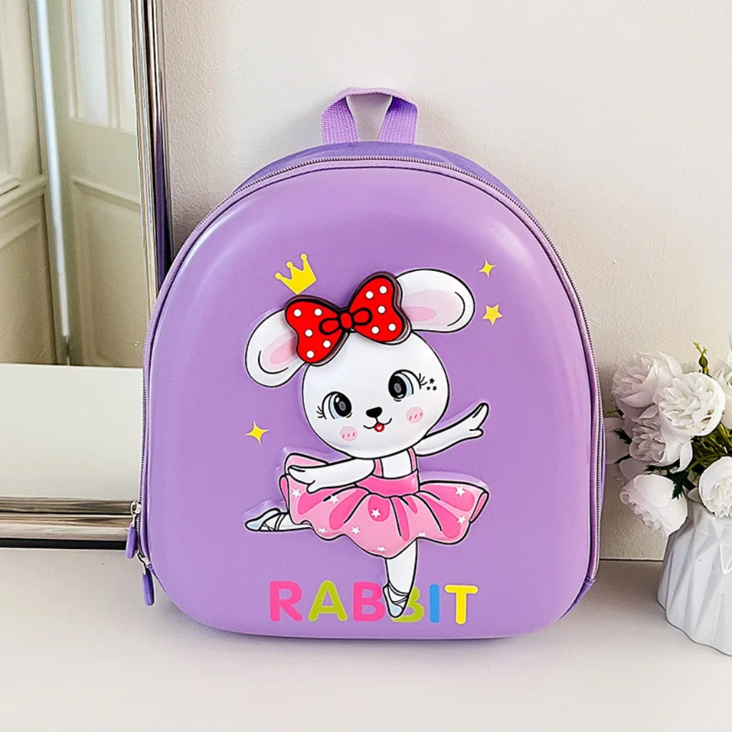 SchoolMate – Ligera y espaciosa – Mochila de dibujos animados con luz y música