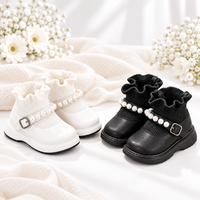 Thumbnail for PearlCharm – Elegante y adorable – Botines infantiles con detalles de perlas