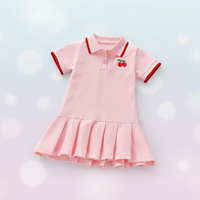 Thumbnail for PetitJoy – Cómodo y elegante: vestido tipo polo con estampado de cerezas
