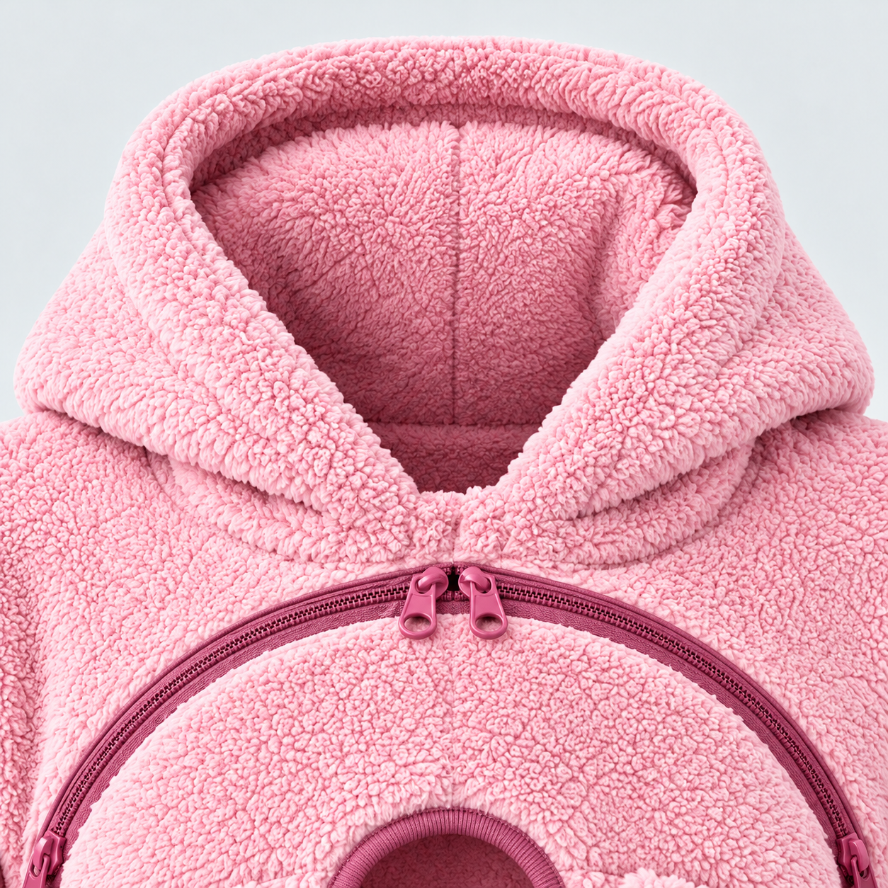 MamaHug – Cálido y práctico: sudadera con capucha 2 en 1 para mamá y bebé
