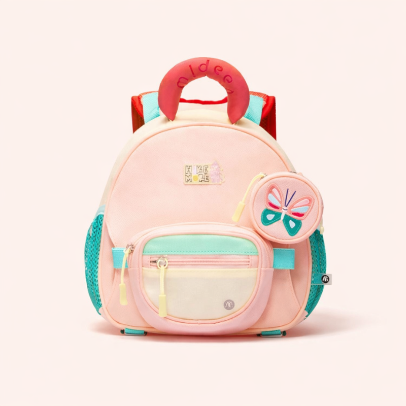 KidPack – Ligero y cómodo – Mochila escolar ligera con portabotellas