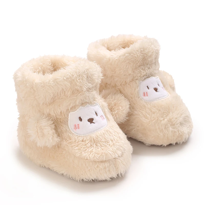 TinyBoots – Acogedoras y cómodas: zapatitos de felpa para bebés para el invierno