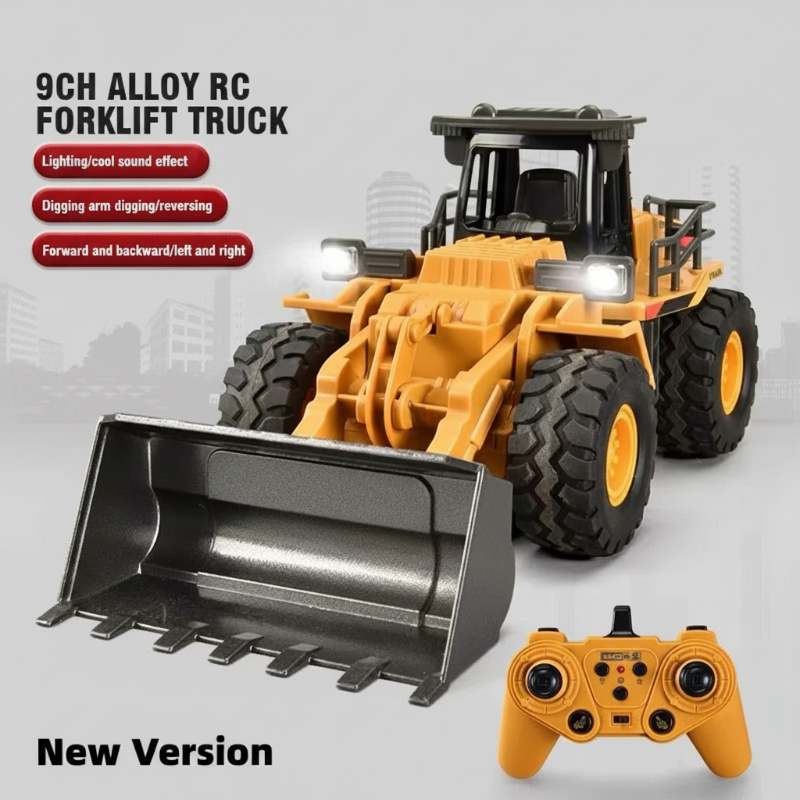 Power Machines – Realista y educativo – Vehículo de construcción con control remoto