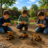 Thumbnail for Power Machines – Realista y educativo – Vehículo de construcción con control remoto
