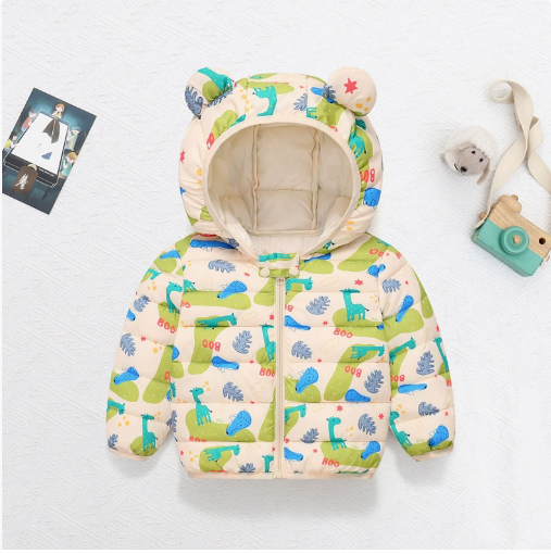 Mini Fashion™ - Abrigo para primavera con capucha