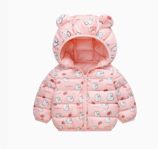 Mini Fashion™ - Abrigo para primavera con capucha