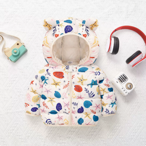 Mini Fashion™ - Abrigo para primavera con capucha