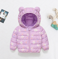 Thumbnail for Mini Fashion™ - Abrigo para primavera con capucha
