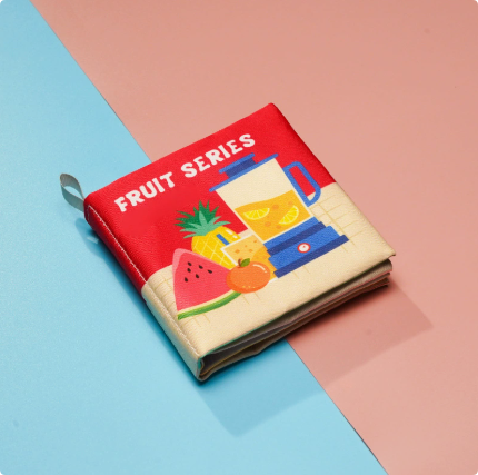 Crinkle Book™ – Diversión Knisper – Libro ilustrado de tela